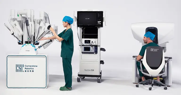 কর্নারস্টোন রোবোটিকসের একটি মেশিন